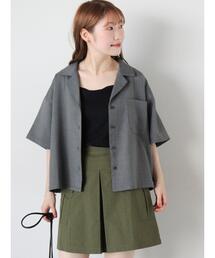 ehka sopo | ◎オープンカラーシャツ(セットアップ可)(シャツ/ブラウス)