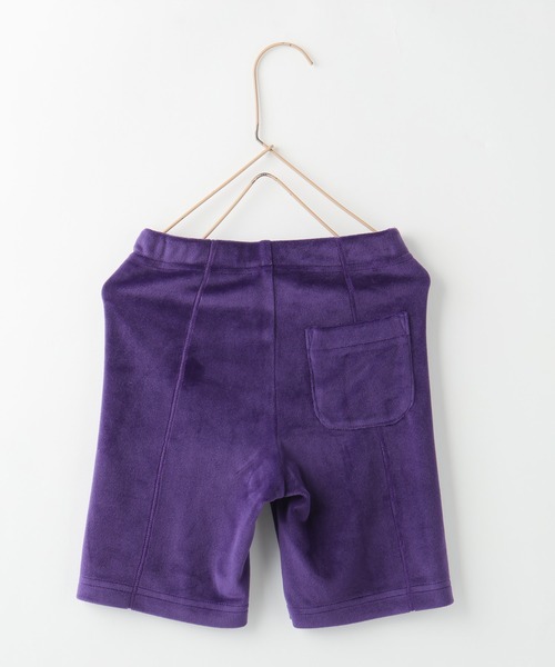 LOWRYS FARM（ローリーズファーム）の「ストレッチベロアサイクルパンツ　145486（レギンス/スパッツ・キッズ・パープル/グレー/ブラック・110cm/120cm/130cm/140cm/150cm）」の6枚目の写真