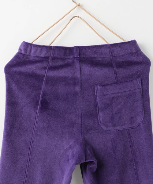 LOWRYS FARM（ローリーズファーム）の「ストレッチベロアサイクルパンツ　145486（レギンス/スパッツ・キッズ・パープル/グレー/ブラック・110cm/120cm/130cm/140cm/150cm）」の7枚目の写真