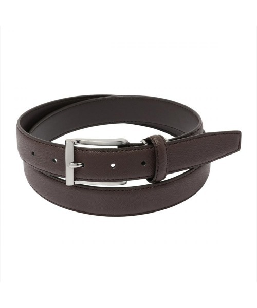 TOKYO SHIRTS(トウキョウシャツ)の「ベルト サフィアーノレザー サイズ調節可能 110cm メンズ(ベルト・メンズ・ブラック/ブラウン・95cm/110cm)」の2枚目の写真