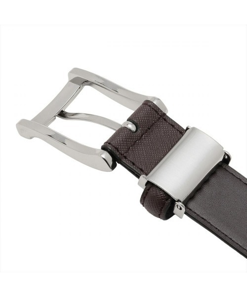 TOKYO SHIRTS(トウキョウシャツ)の「ベルト サフィアーノレザー サイズ調節可能 110cm メンズ(ベルト・メンズ・ブラック/ブラウン・95cm/110cm)」の8枚目の写真