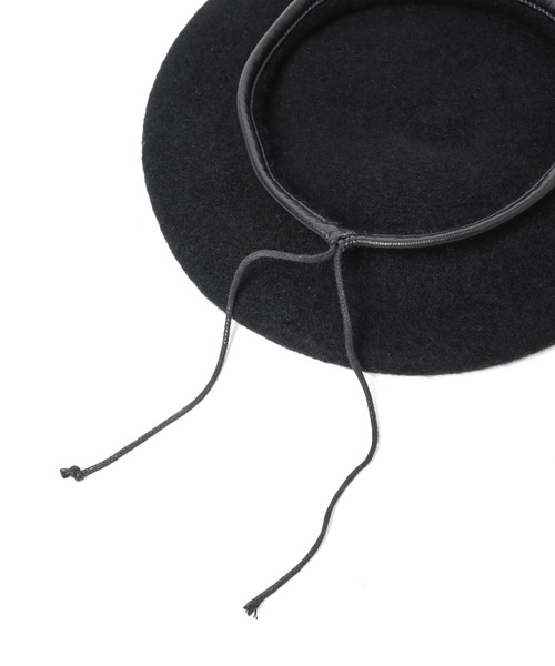 LOWRYS FARM（ローリーズファーム）の「アソートベレー　147572（ハンチング/ベレー帽・キッズ・ブラック/レッド・FREE）」の12枚目の写真