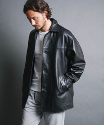 Magine（マージン）の「LAMB LEATHER CAR COAT:ラムレザー カーコート（ライダースジャケット）」