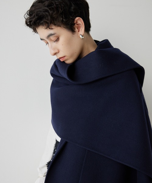 美品　ウィムガゼット　Whim Gazette ポンチョ・ケープコート Whim Gazette ポンチョ リバーケープ レディース : ZOZOTOWN