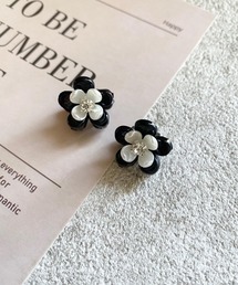 Simone Rocha ミニフラワーヘアクリップ アシッドグリーン