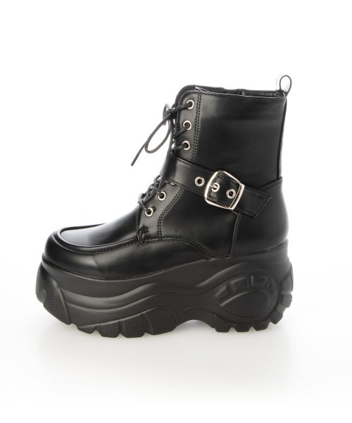 DEMETER（デメテル）の「軽量 厚底ソール レースアップ スニーカーブーツ（ブーツ・レディース・ホワイト/ブラック・M/L/S/LL）」の11枚目の写真