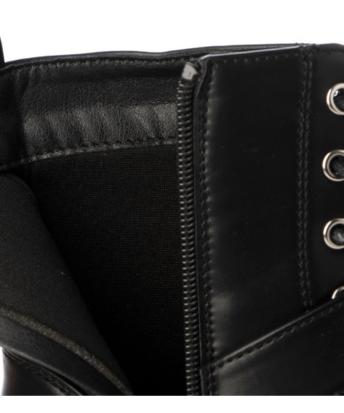 DEMETER（デメテル）の「軽量 厚底ソール レースアップ スニーカーブーツ（ブーツ・レディース・ホワイト/ブラック・M/L/S/LL）」の16枚目の写真