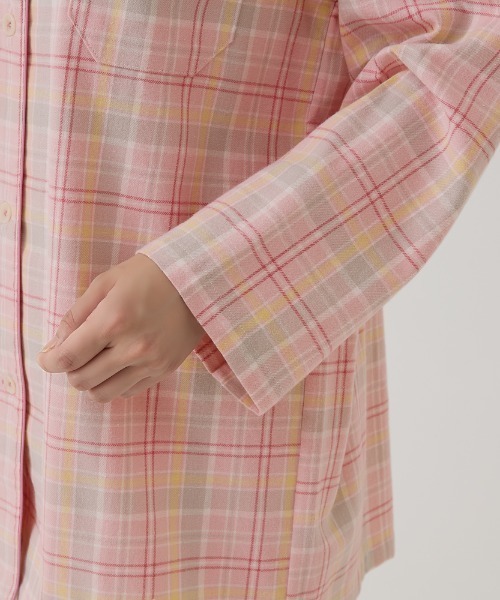 COMME CI COMME CA（コムシコムサ）の「COMME CI COMME CA/コムシコムサ　パジャマ　長袖長パンツ（ルームウェア/パジャマ・レディース・サックスブルー/ピンク・MEDIUM/LARGE/X-LARGE）」の9枚目の写真