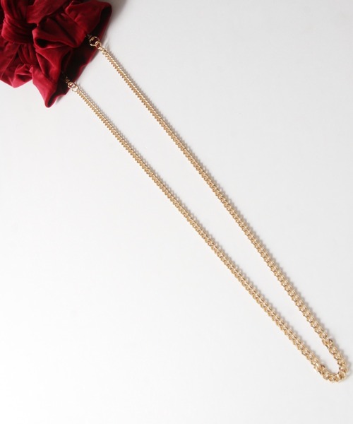 tocco closet（トッコ　クローゼット）の「【ZOZO限定】ベロアリボン巾着バッグ（ショルダーバッグ・レディース・グレー/ブラック/ワイン・M）」の21枚目の写真