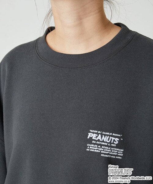 【セール】WEB限定 PEANUTS/ピーナッツ 別注 集合 キャラクター バックプリント スウェット（スウェット）｜FREAK'S STORE（フリークスストア）