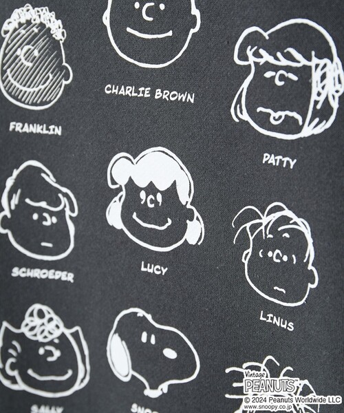 【セール】WEB限定 PEANUTS/ピーナッツ 別注 集合 キャラクター バックプリント スウェット（スウェット）｜FREAK'S STORE（フリークスストア）