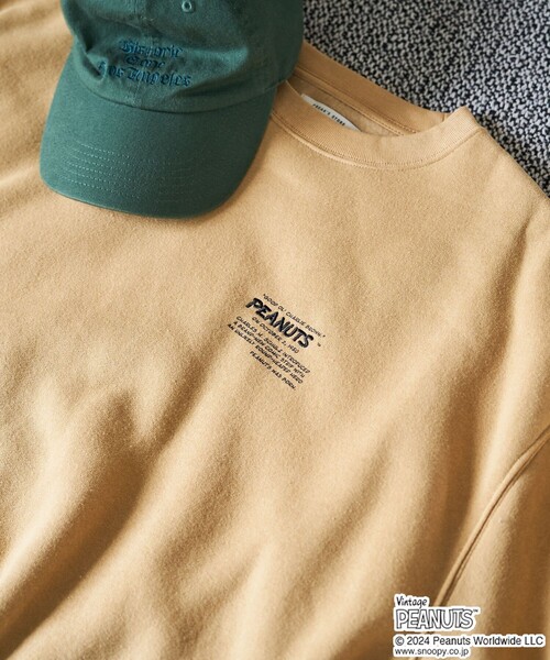 【セール】WEB限定 PEANUTS/ピーナッツ 別注 集合 キャラクター バックプリント スウェット（スウェット）｜FREAK'S STORE（フリークスストア）