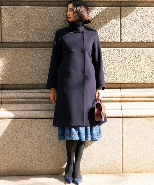 ライトビーバー トレンチライク ロングコート（その他アウター）｜組曲（クミキョク）