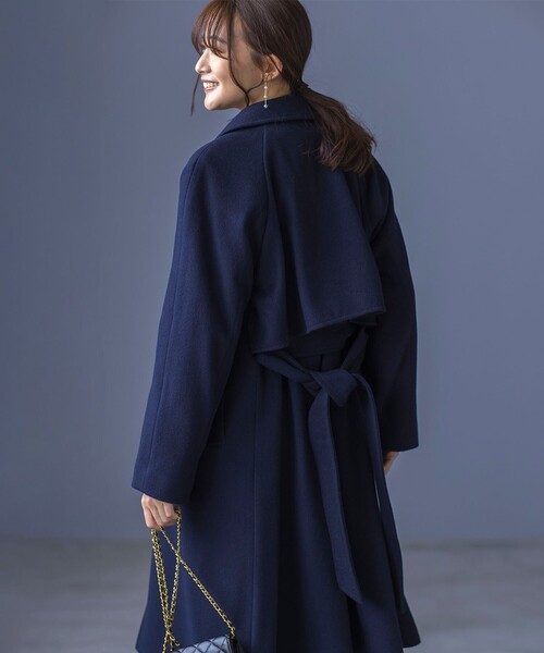 ライトビーバー トレンチライク ロングコート（その他アウター）｜組曲（クミキョク）