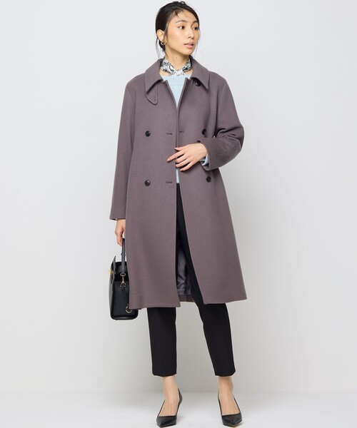 ライトビーバー トレンチライク ロングコート（その他アウター）｜組曲（クミキョク）