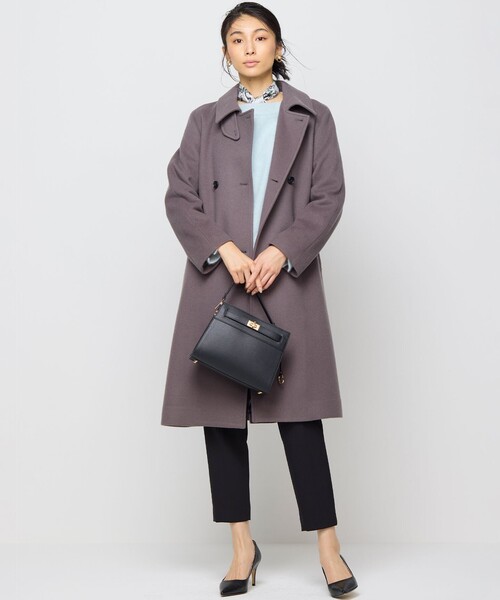 セール】ライトビーバー トレンチライク ロングコート（その他アウター