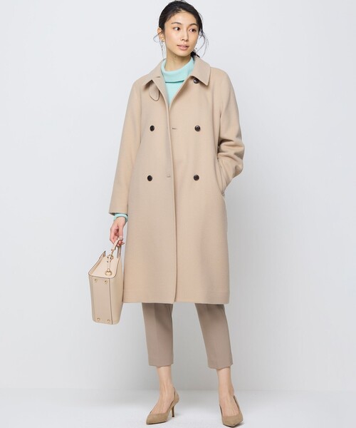 ライトビーバー トレンチライク ロングコート（その他アウター）｜組曲（クミキョク）