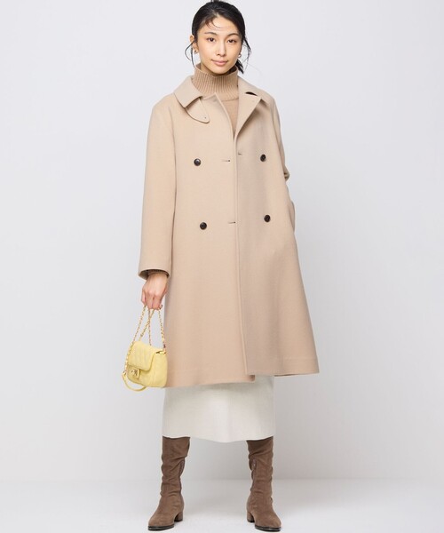 ライトビーバー トレンチライク ロングコート（その他アウター）｜組曲（クミキョク）