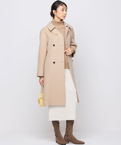 ライトビーバー トレンチライク ロングコート（その他アウター）｜組曲（クミキョク）