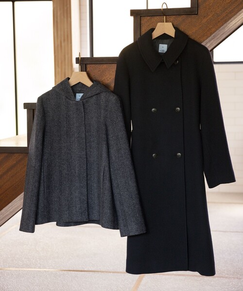 ライトビーバー トレンチライク ロングコート（その他アウター）｜組曲（クミキョク）