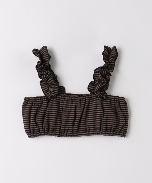 green label relaxing（グリーンレーベルリラクシング）の「【別注】＜Robert P. Miller＞TJ ビスチェ / キッズ  100cm-130cm（キャミソール・キッズ・ブラック/ダークブラウン/レッド/ケリー・S(120-130cm)/XS(100-110cm)）」の3枚目の写真