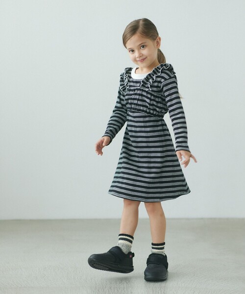 green label relaxing（グリーンレーベルリラクシング）の「【別注】＜Robert P. Miller＞TJ ビスチェ / キッズ  100cm-130cm（キャミソール・キッズ・ブラック/ダークブラウン/レッド/ケリー・S(120-130cm)/XS(100-110cm)）」の6枚目の写真