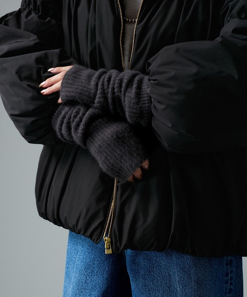 【WEB限定】テンダークロスミドル丈ダウン（ダウンジャケット/コート）｜SALON adam et rope'（サロン アダム エ ロペ）