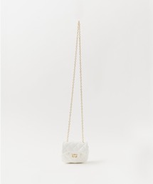 Square Chain Quilted Mini Bag / スクエアチェーンキルティングミニバッグ