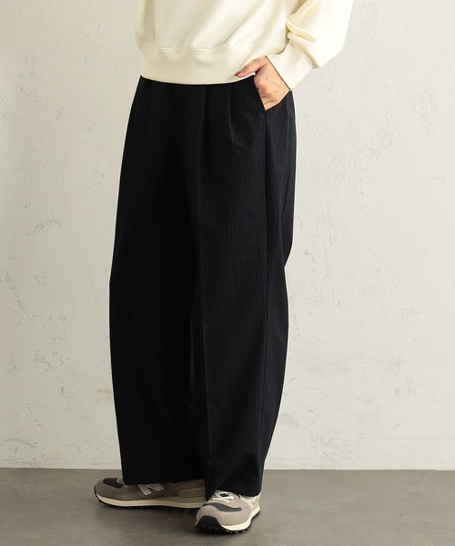 FOUND GOOD（ファウンドグッド）の「ウラキモウTRワイドパンツ（その他パンツ・レディース・グレー系/グレー系5/ブルー系2/アイボリー/ブラック・M/S/XL/L）」の19枚目の写真