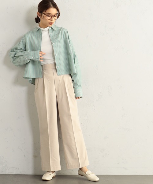 FOUND GOOD（ファウンドグッド）の「ウラキモウTRワイドパンツ（その他パンツ・レディース・グレー系/グレー系5/ブルー系2/アイボリー/ブラック・M/S/XL/L）」の12枚目の写真