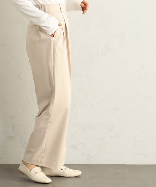 FOUND GOOD（ファウンドグッド）の「ウラキモウTRワイドパンツ（その他パンツ・レディース・グレー系/グレー系5/ブルー系2/アイボリー/ブラック・M/S/XL/L）」の10枚目の写真