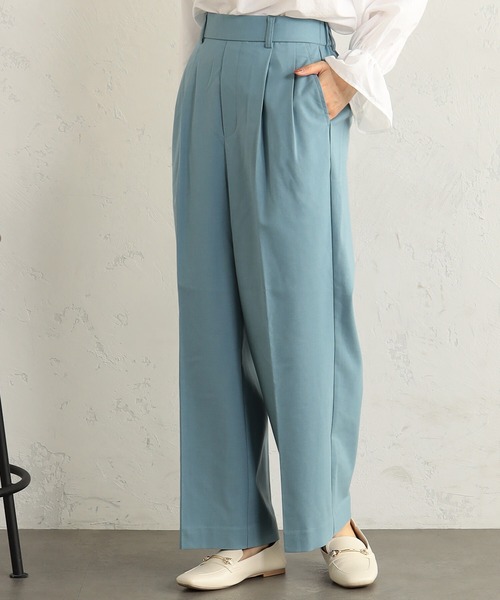 FOUND GOOD（ファウンドグッド）の「ウラキモウTRワイドパンツ（その他パンツ・レディース・グレー系/グレー系5/ブルー系2/アイボリー/ブラック・M/S/XL/L）」の8枚目の写真