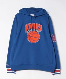 【Mitchell&Ness】NBA CHAINSTITCH FLEECE HOODIE VINTAGE LOGO BULLS LAKERS KNICKS/ヴィンテージフーディ/メンズ