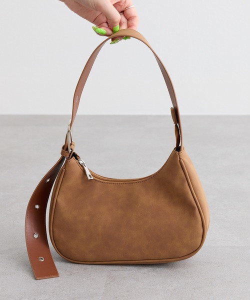 CIAOPANIC TYPY（チャオパニックティピー）の「バックルワンハンドルBAG（トートバッグ・レディース・バーガンディー/シルバー/ブラック/ブラック系その他/ライトブラウン/アイボリー・ONE SIZE）」の22枚目の写真