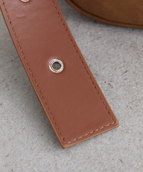 CIAOPANIC TYPY（チャオパニックティピー）の「バックルワンハンドルBAG（トートバッグ・レディース・バーガンディー/シルバー/ブラック/ブラック系その他/ライトブラウン/アイボリー・ONE SIZE）」の20枚目の写真