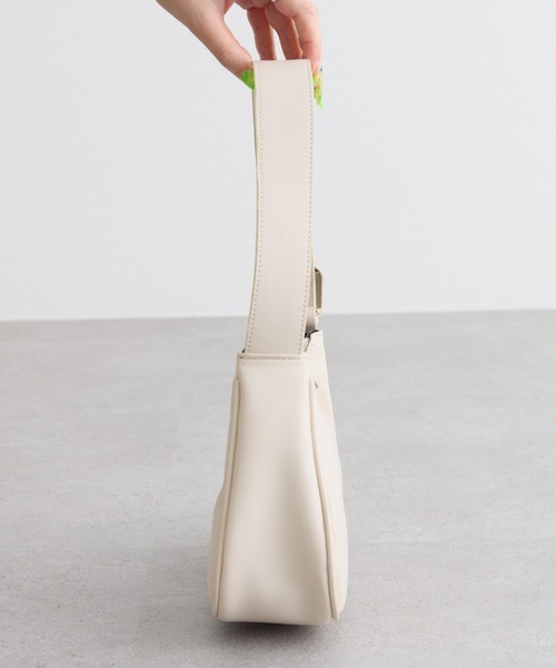 CIAOPANIC TYPY（チャオパニックティピー）の「バックルワンハンドルBAG（トートバッグ・レディース・バーガンディー/シルバー/ブラック/ブラック系その他/ライトブラウン/アイボリー・ONE SIZE）」の16枚目の写真