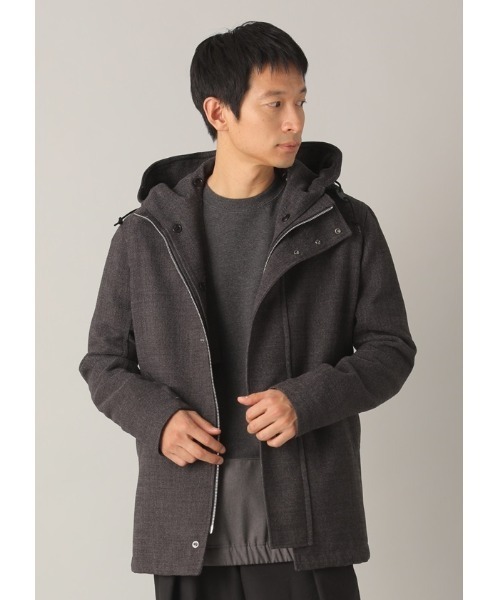 ZUCCa（ズッカ）の「PEツイード / 羽織り / (O)（その他アウター・メンズ・ベージュ/ダークグレー/ブラック・M size/XS size）」の3枚目の写真