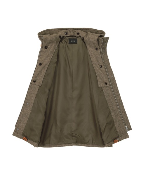 ZUCCa（ズッカ）の「PEツイード / 羽織り / (O)（その他アウター・メンズ・ベージュ/ダークグレー/ブラック・M size/XS size）」の5枚目の写真