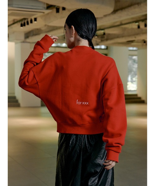 Stylevoice for xxx（スタイルヴォイスフォー）の「バックロゴ裏毛プル