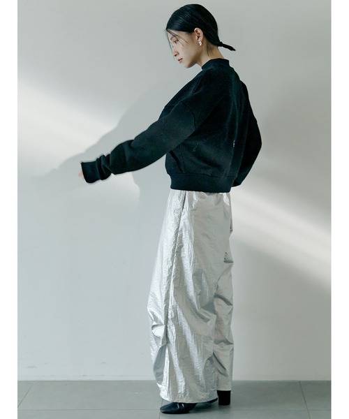 Stylevoice for xxx(スタイルヴォイスフォー)の「バックロゴ裏毛プルオーバー(スウェット・レディース・レッド/グレー/ブラック・FREE)」の20枚目の写真