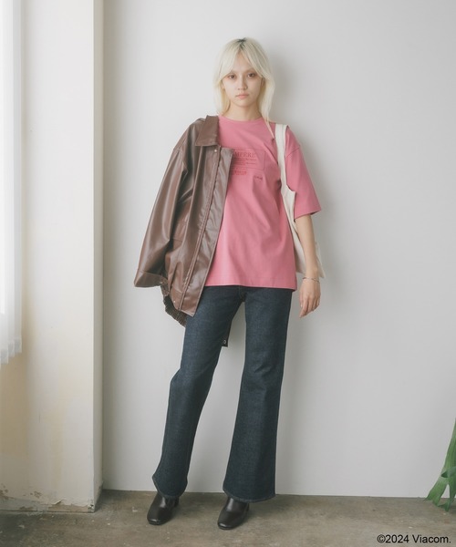 tシャツ EMILY IN PARIS × FUDGE / PHOTO S/S TEE/Paris レディース セール】EMILY IN PARIS × FUDGE / EMB S/S TEE / CHAMPERE（T