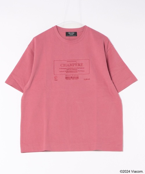 tシャツ EMILY IN PARIS × FUDGE / PHOTO S/S TEE/Paris レディース セール】EMILY IN PARIS × FUDGE / EMB S/S TEE / CHAMPERE（T