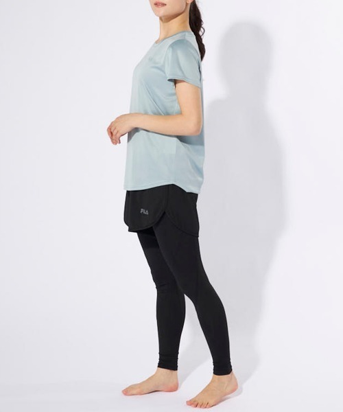 FILA（フィラ）の「【FILA/フィラ】レディース水陸両用コンプレッション2点セット 　フィットネスウェアセット  レギンス付きセット水着  ヨガウェア ピラティス トレーニングウェア（水着・レディース・ミント/グレイッシュベージュ/ブラック・MEDIUM/XX-LARGE/LARGE/X-LARGE）」の21枚目の写真
