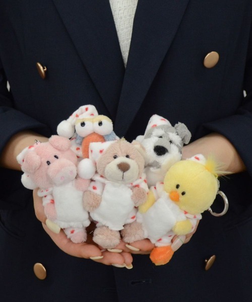 nici（ニキ）の「NICI/キーホルダー ハチドリ ハートパジャマ 10cm