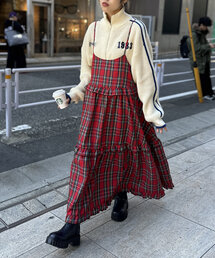 w closet | 【8色展開】ティアードフリルワンピース(ワンピース)