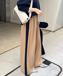 DouDou | ラインワイドパンツ(その他パンツ)