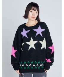 《Little Sunny Bite》star knit top