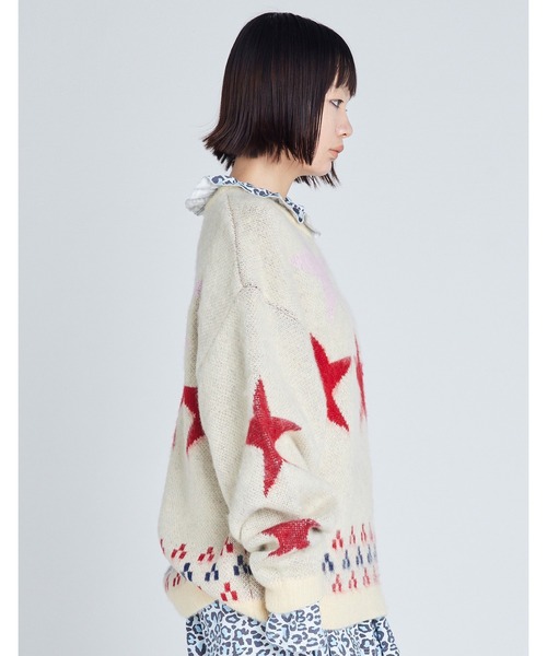 《Little Sunny Bite》star knit top