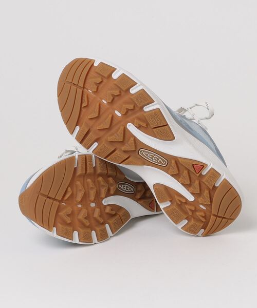 KEEN(キーン)の「LEIKI WP / レイキ ウォータープルーフ / レディース トレッキングシューズ 防水(ブーツ・レディース・スカイブルー・22.5cm/23cm/23.5cm/24cm/24.5cm/25cm/25.5cm)」の3枚目の写真