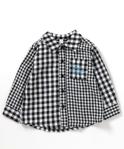 apres les cours（アプレレクール）の「【リンク】スタンダードシャツ（シャツ/ブラウス・キッズ・チェック/ストライプ・80/90/100/110/120/130）」の15枚目の写真